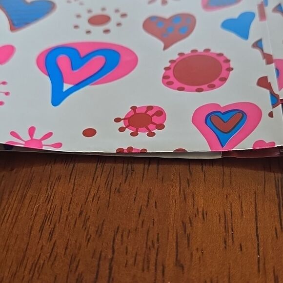 Colorful Heart Pattern Mail Poly Shipping Merchag Supply Swag Boho Cute Fun Y2k - Picture 8 of 14